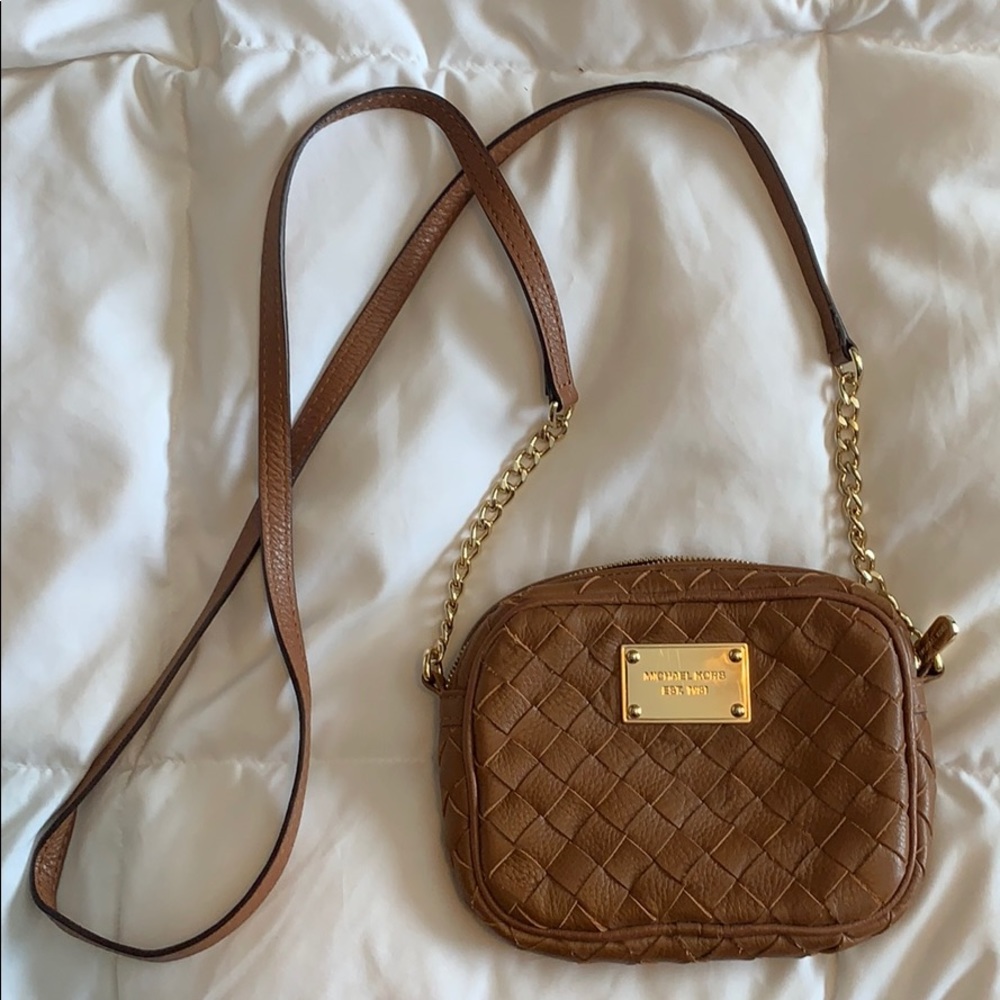 Michael Kors Leather Crossbody Bag